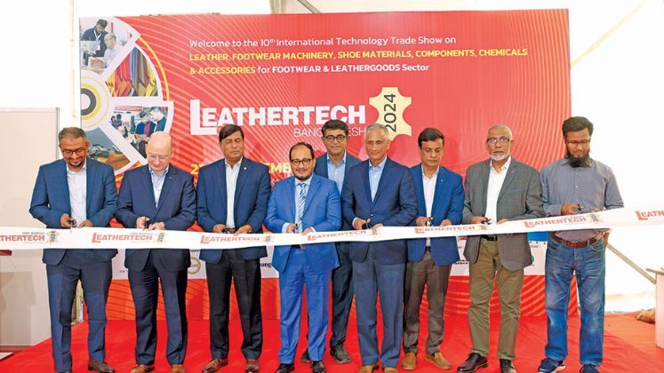 International technology tradeshow 'Leathertech Bangladesh 2024' begins in Dhaka | Footwear Industry