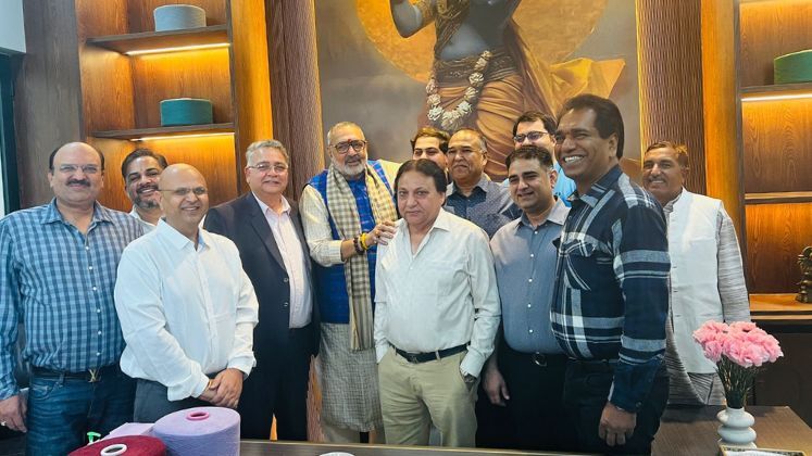 Panipat’s textile industry upbeat with Giriraj Singh’s visit | Textile Industry News